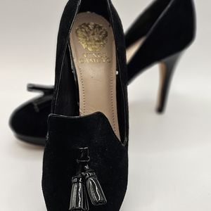 Vince Camuto suede heels